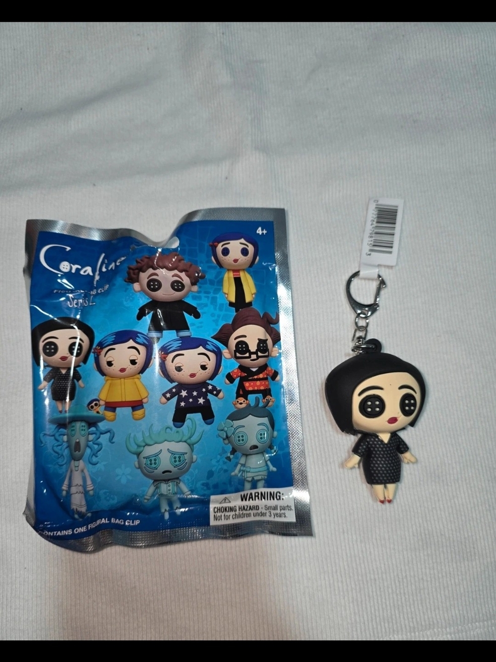 Coraline Black Doll Keychain - Collectible  Other Mother